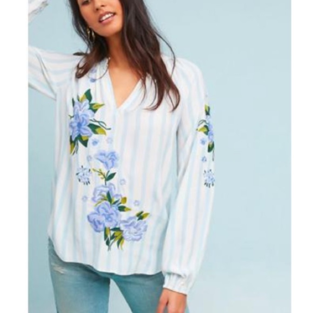 Anthropologie Akemi & Kin Manuela Tunic Top